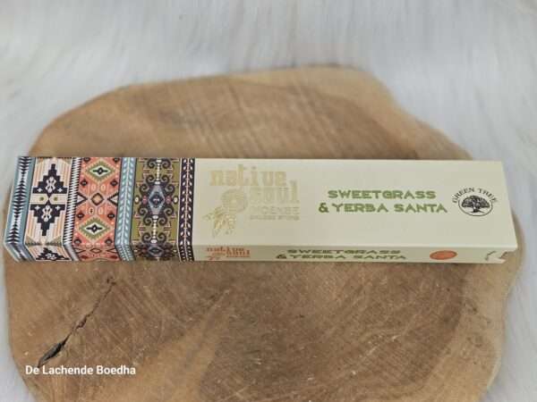 sweet grass & yerba santa (volle doos met 12 pakjes) - Afbeelding 2