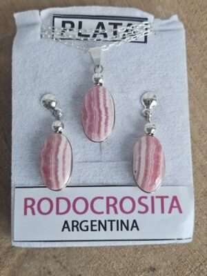 Rhodochrosiet setje