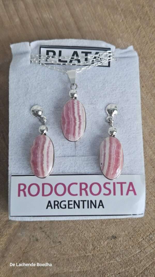 Rhodochrosiet setje