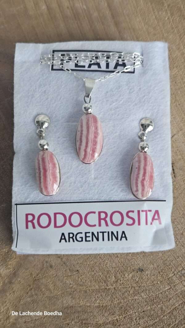 Rhodochrosiet setje