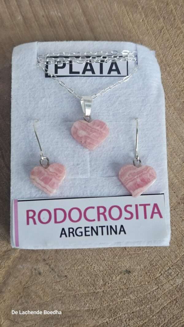 Rhodochrosiet setje