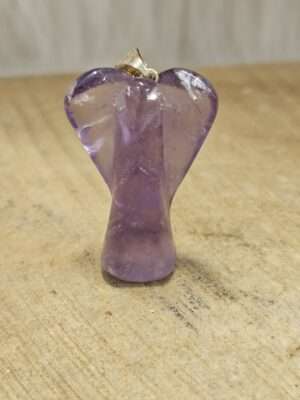 Amethist engel hanger