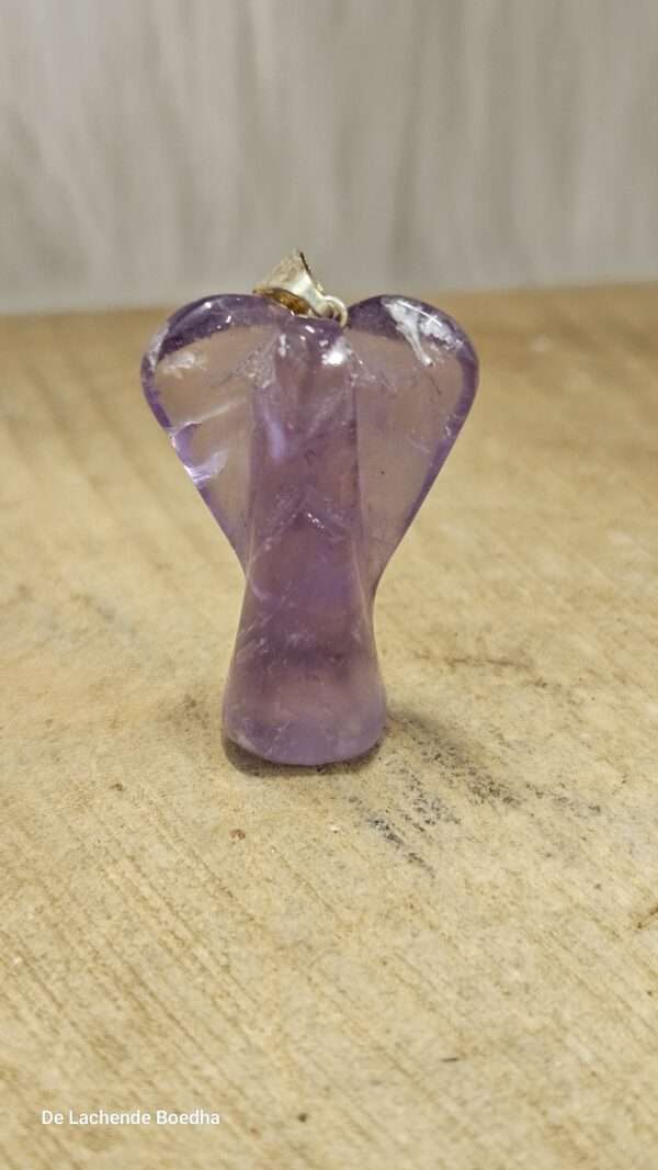 Amethist engel hanger