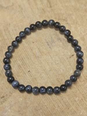 Tijgeroog blauw kinderarmband