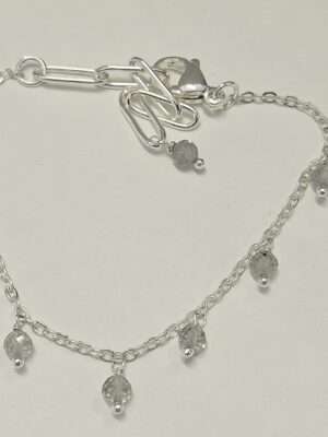 Armband chained Labradoriet