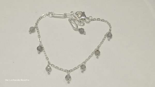 Armband chained Labradoriet
