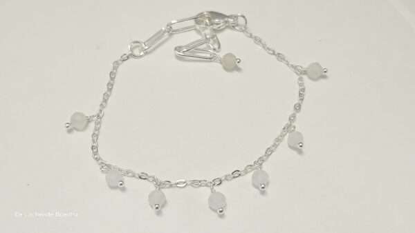 Armband chained Maansteen