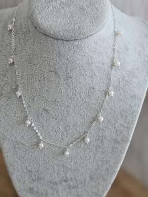 ketting parel palladium plated