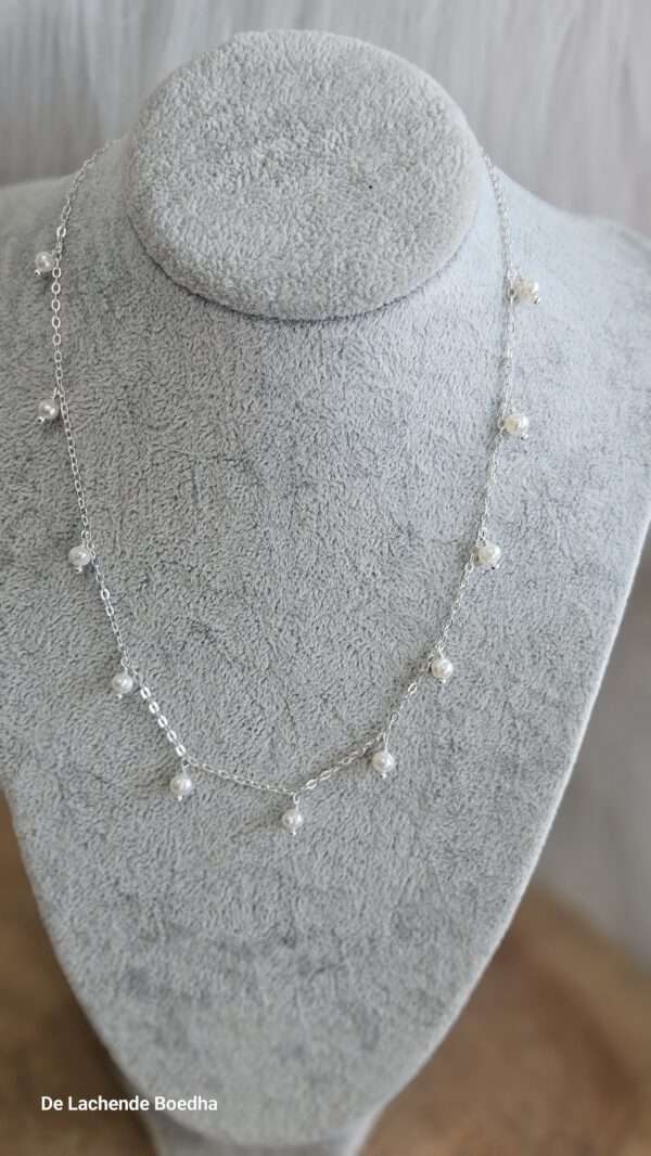 ketting parel palladium plated