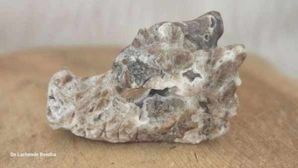 Chalcedoon met kwarts draak - Afbeelding 3
