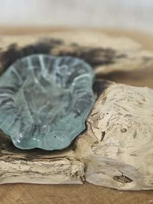 Drijfhout met enkele waxine
