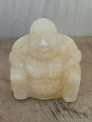 Boeddha gele calciet