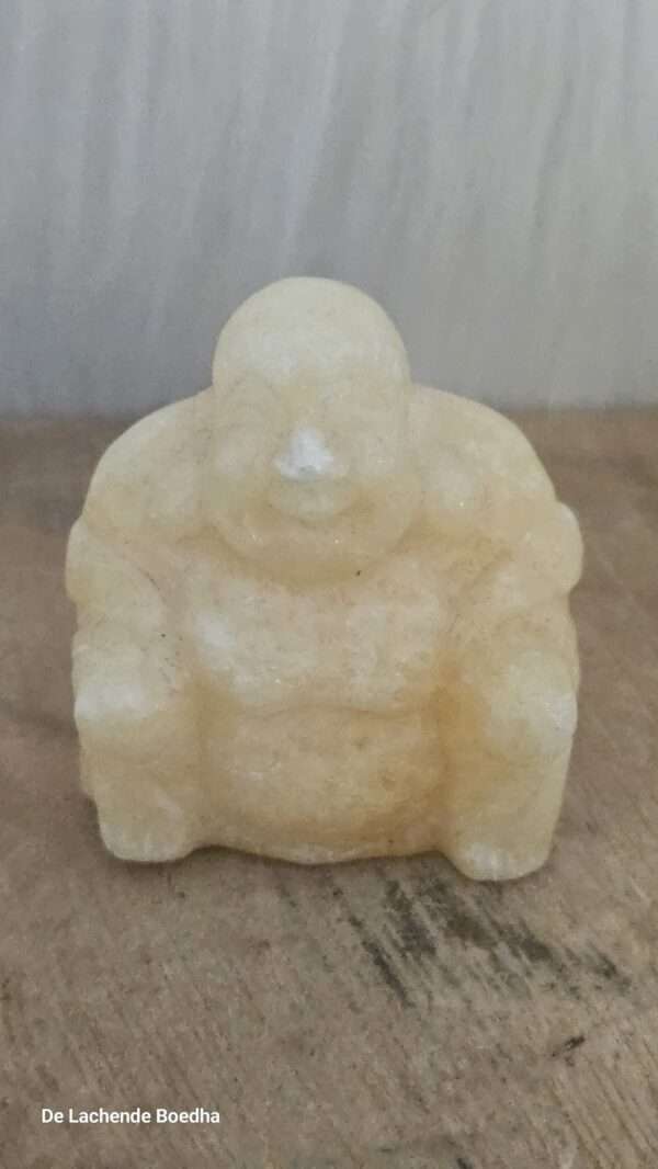 Boeddha gele calciet