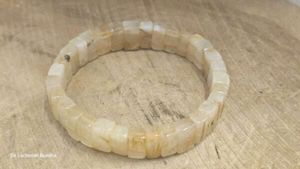 Goud Rutielkwarts armband - Afbeelding 2