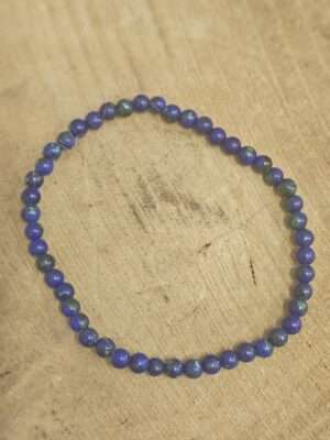 Azuriet met malachiet armband