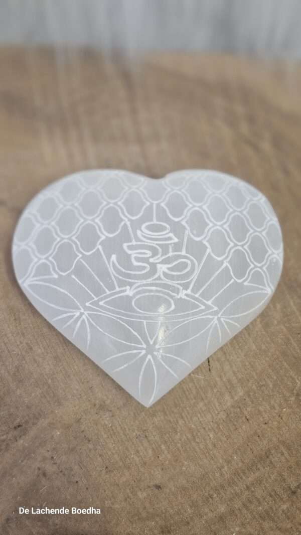 Seleniet hart met ohm teken