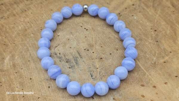 Blue lace agaat armband