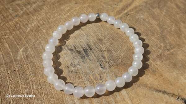 Roze aurakwarts armband