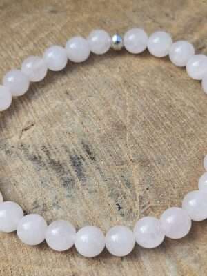 Rozenkwarts armband