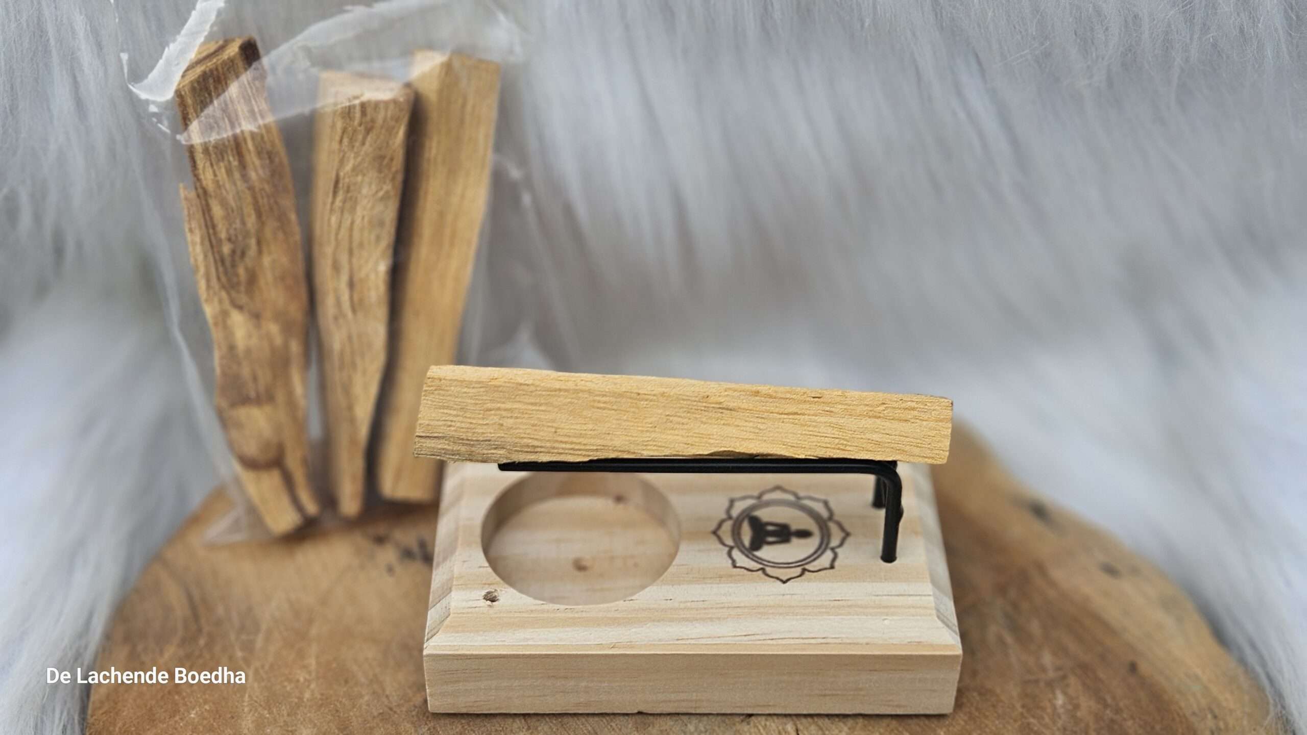 Palo Santo / Salie brander boeddha