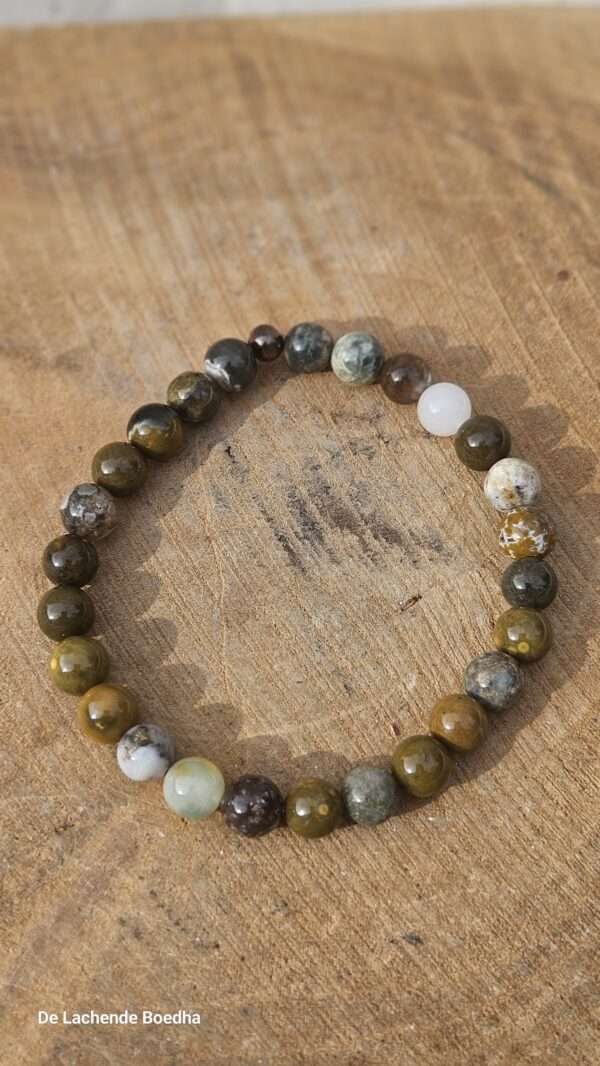 Oceaan jaspis armband