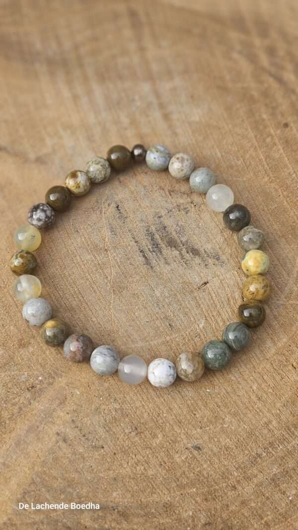 Oceaan jaspis armband