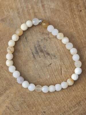 Merliniet facet armband