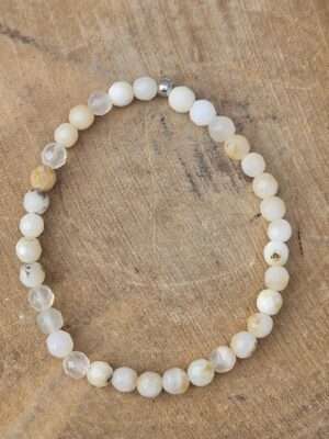 Merliniet facet armband