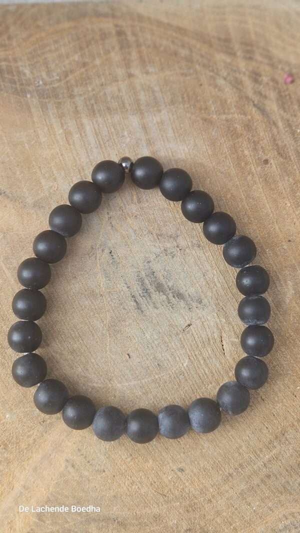 Onyx mat armband
