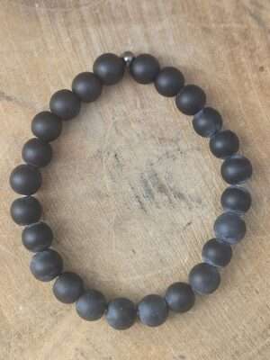 Onyx mat armband