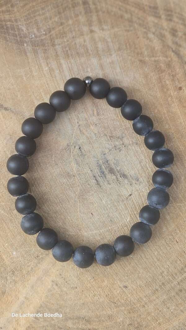 Onyx mat armband