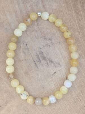 Opaal geel armband