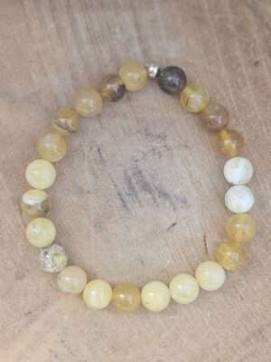 Opaal geel armband