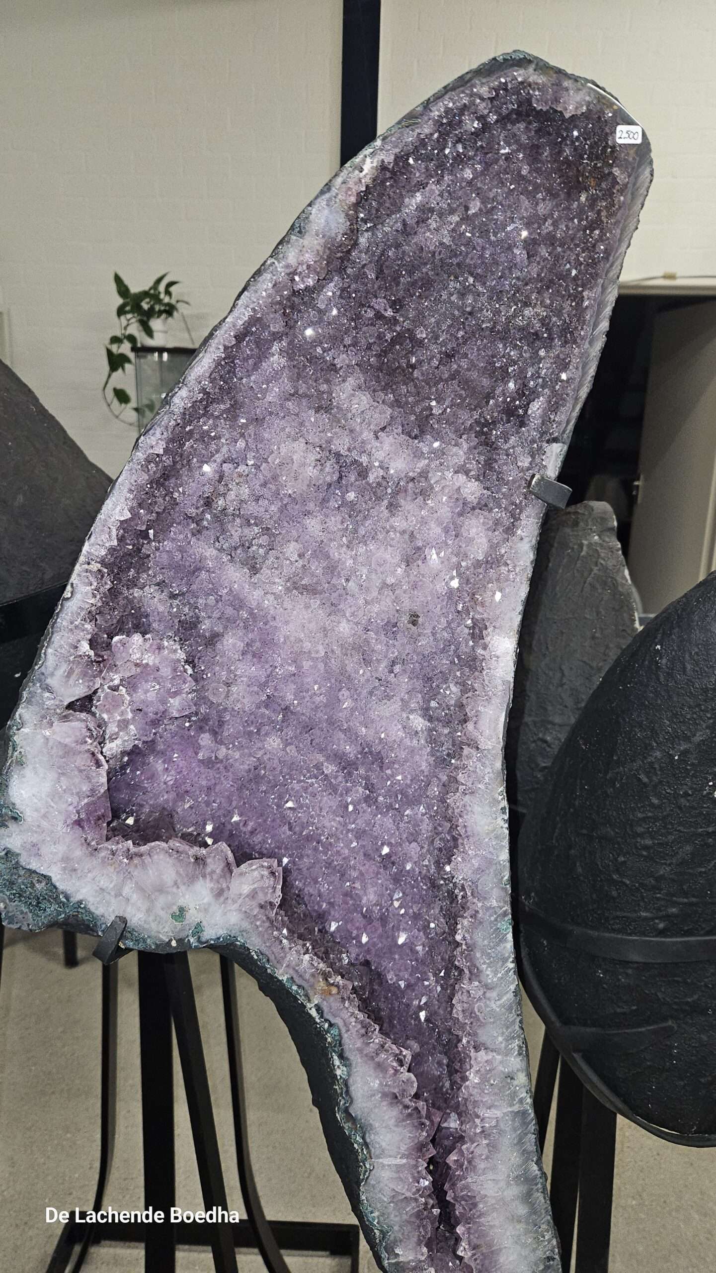 Amethist vlinder op standaard - Afbeelding 3