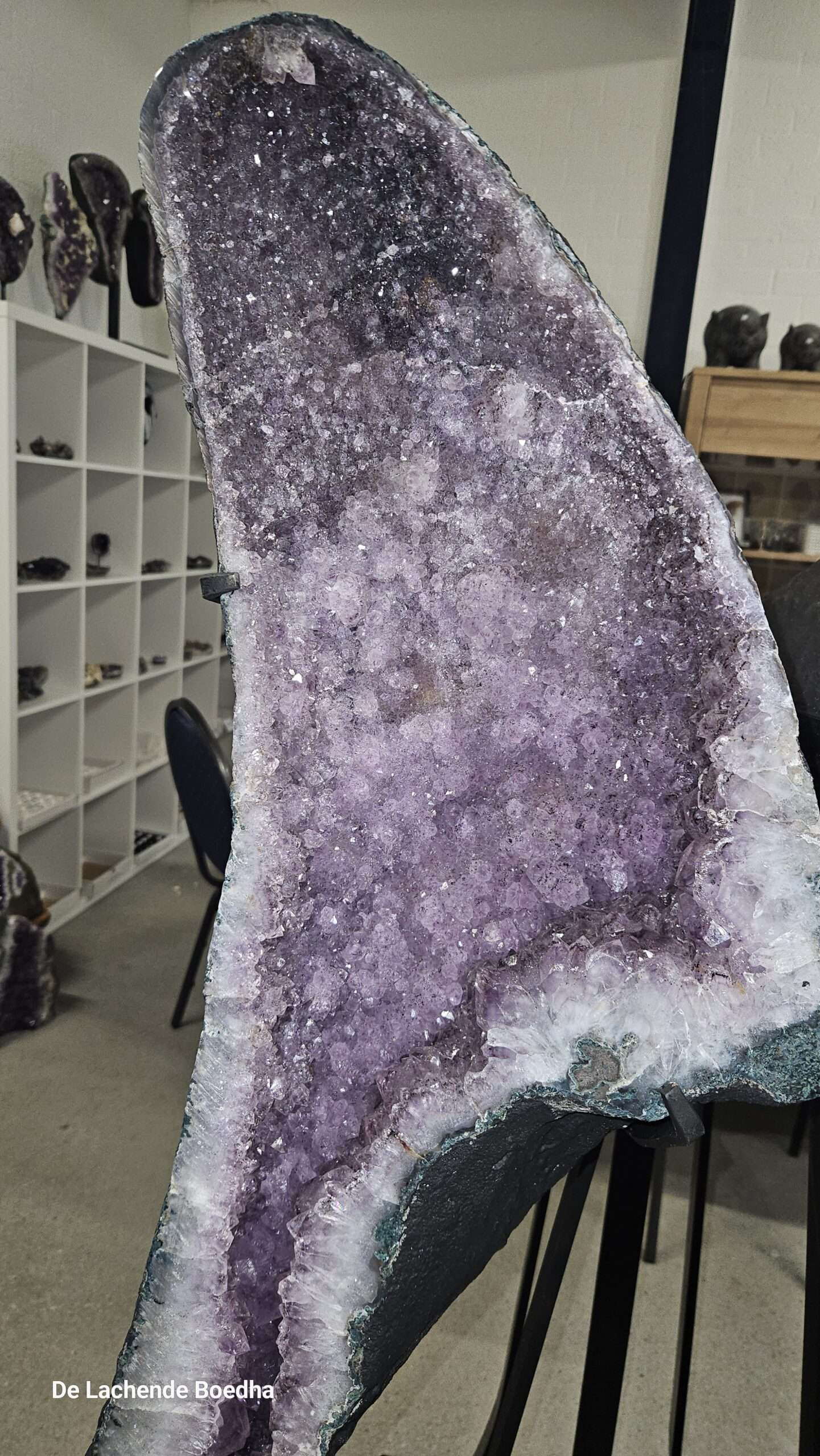 Amethist vlinder op standaard - Afbeelding 4