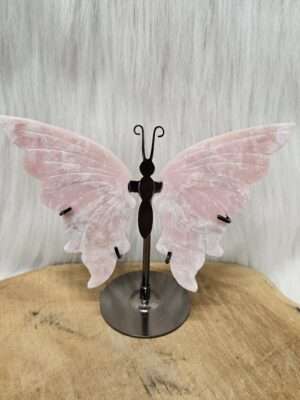 Roze andes opaal vlinder