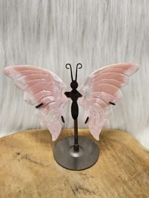 Roze andes opaal vlinder