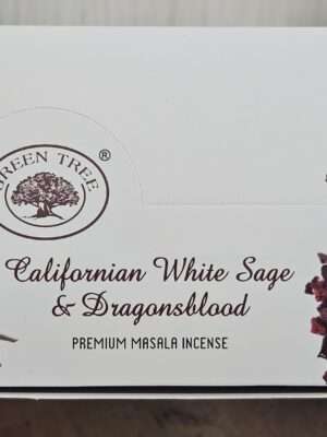 Californian White Sage & Dragonsblood (volle doos 12 pakjes)