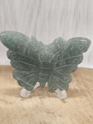 Groene aventurijn vlinder