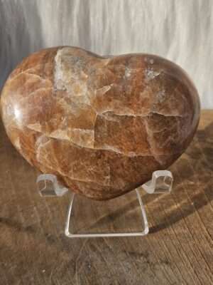 Perzik maansteen hart