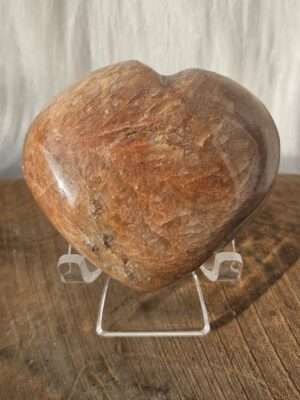 Perzik maansteen hart