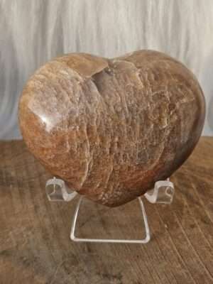 Perzik maansteen hart