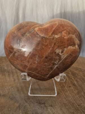 Perzik maansteen hart