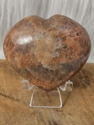 Perzik maansteen hart