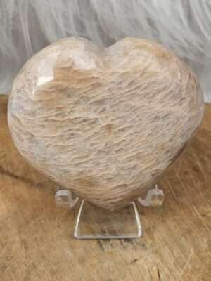 Perzik maansteen hart