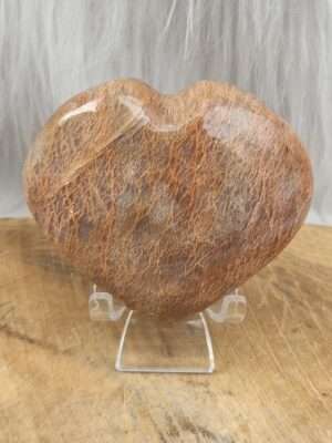 Perzik maansteen hart