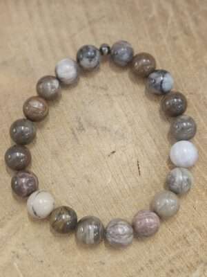Versteend hout armband