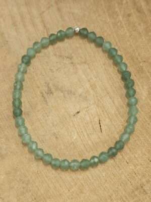 Aventurijn facet armband