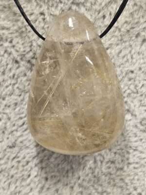 Goud rutiel hanger